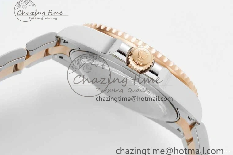 MiroTime 0420 Durable GMT-Master II 126711 CHNR Black Brown Ceramic Clean Factory 1:1 Best Edition on SS RG Bracelet VR 2108